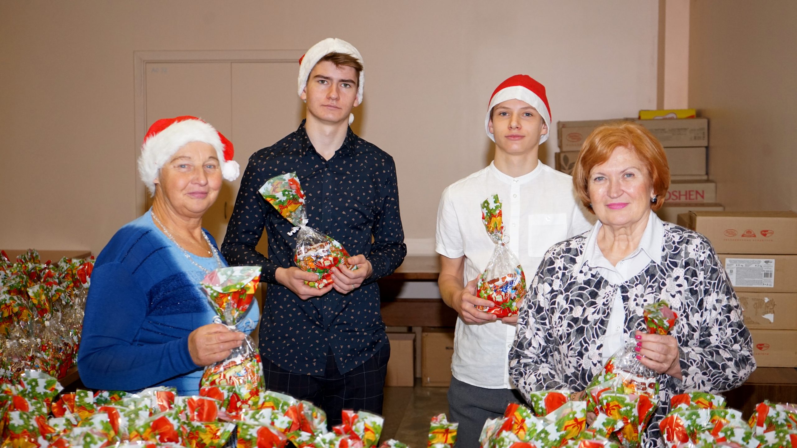 Ziemassvētku pasākums slimnīcas darbinieku bērniem